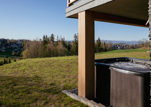 Domy 8-11 osób z jacuzzi i sauną