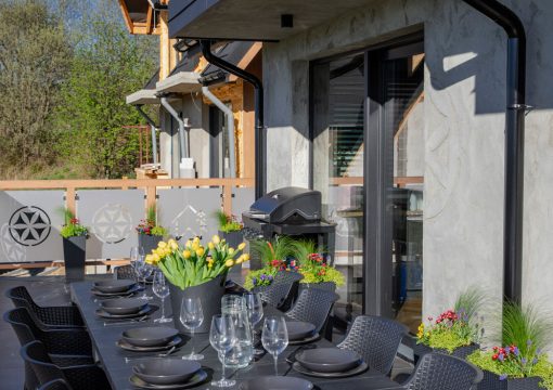 Domy 8-11 osób z jacuzzi i sauną