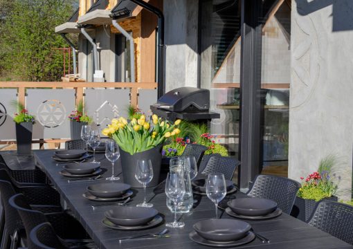 Domy 8-11 osób z jacuzzi i sauną